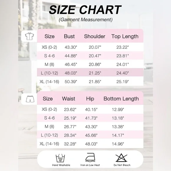 2 Piece Outfits Matching Set Loungewear  Button Down Shirt and Shorts Set - Picture 4 of 4